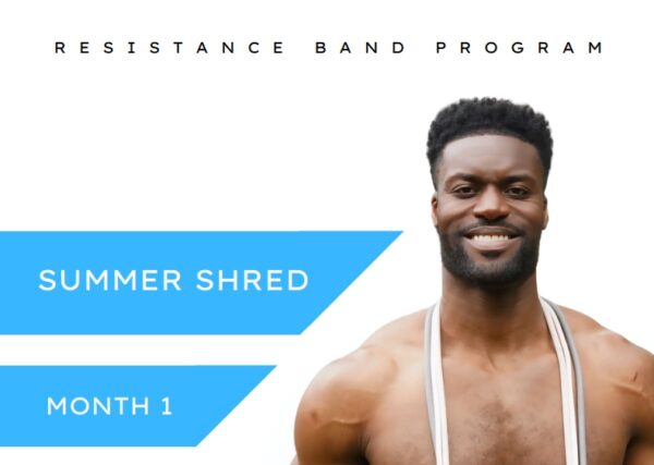 Resistance Band Summer Shred Program