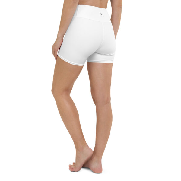 White Yoga Shorts