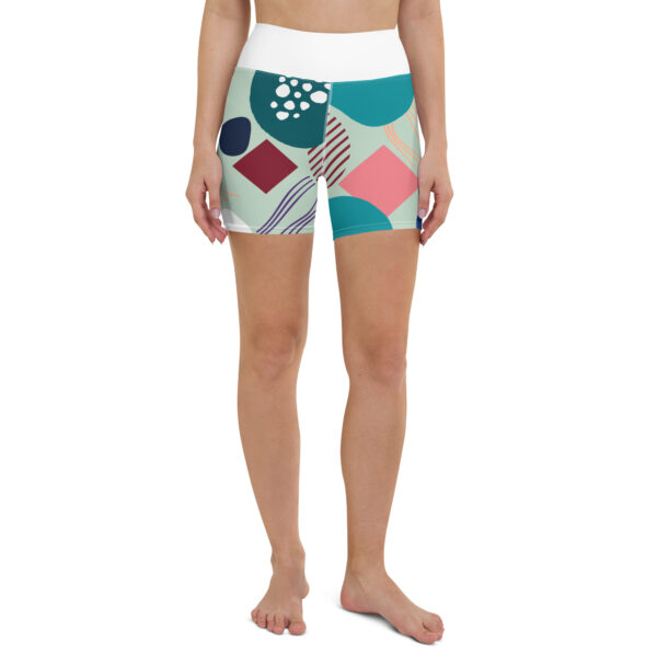 Ocean Floor Yoga Shorts